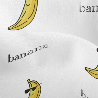 Banana Wearing Sunglasses Lightweight Performance Linen