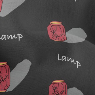 Chinese Style Red Lantern Lightweight Performance Linen