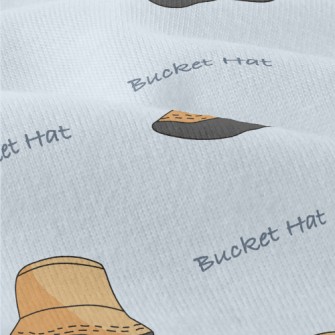 Plain Style Bucket Hat Modern Jersey