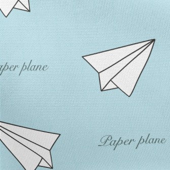 White Paper Airplane Pongee