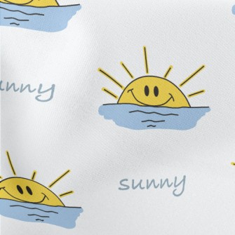 The Smiling Sun Lightweight Cotton Poplin