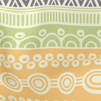 Ethnic Style Totem Stretch Ponte