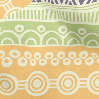 Ethnic Style Totem Micro Fleece