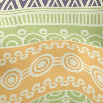 Ethnic Style Totem Lightweight Performance Linen