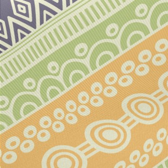 Ethnic Style Totem Midweight Cotton Poplin