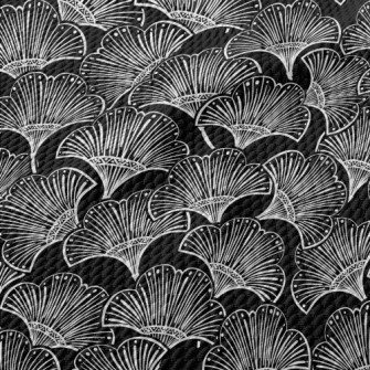 Simple Lines Flowers Birdseye Piqué