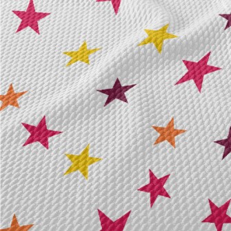 A Sky Full Of Colorful Stars Birdseye Piqué