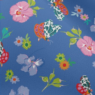 Special Spotted Butterfly Chiffon