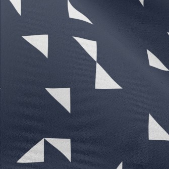 Simple Triangular Geometry Dia Chiffon