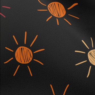 Graffiti Dazzling Sun Chiffon