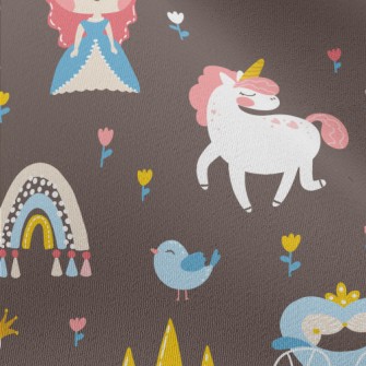 Beautiful Princess Castle Chiffon