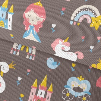 Beautiful Princess Castle Waterproof Oxford