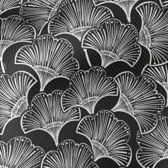 Simple Lines Flowers Waterproof Canvas