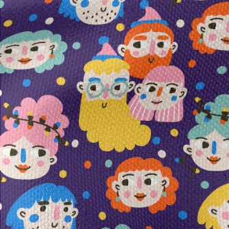 Gorgeous Cartoon Big Head Waterproof Canvas