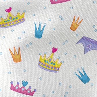Love Gem Crown Waterproof Canvas