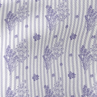 Straight Line Lavender Waterproof Canvas