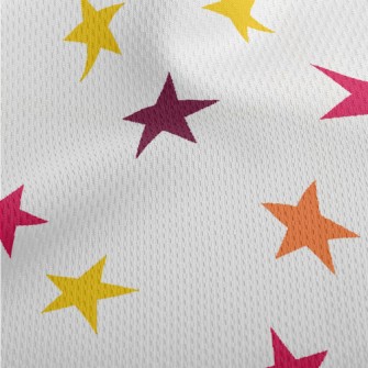 A Sky Full Of Colorful Stars Athletic Mesh Flat Back