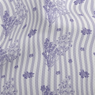 Straight Line Lavender Athletic Mesh Flat Back