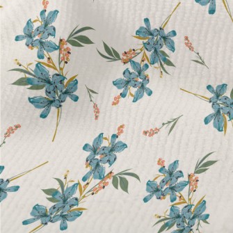 Watercolor Flowers Bouquet Terry