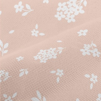 Mini White Flower Bouquet Performance Linen