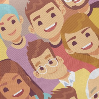 Friendly People Twill