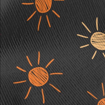 Graffiti Dazzling Sun Standard Corduroy