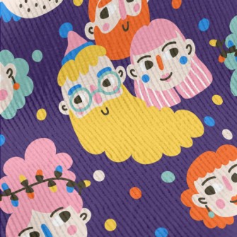 Gorgeous Cartoon Big Head Standard Corduroy