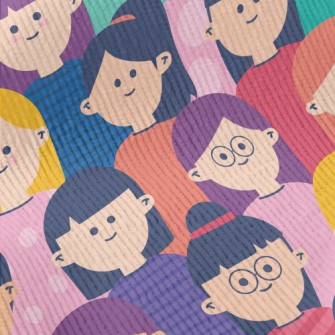 Cute Cartoon Characters Standard Corduroy