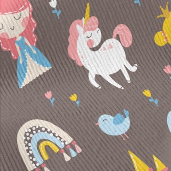 Beautiful Princess Castle Standard Corduroy