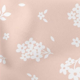 Mini White Flower Bouquet Stretch Ponte