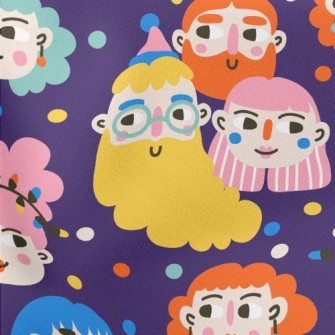 Gorgeous Cartoon Big Head Stretch Ponte