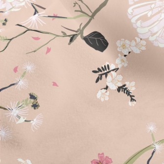 Sweet Daisy Bird Micro Fleece