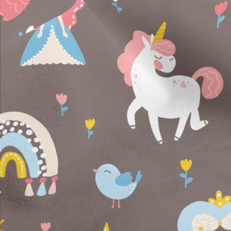 Beautiful Princess Castle Micro Fleece