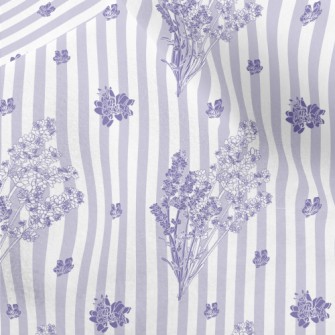Straight Line Lavender Micro Fleece