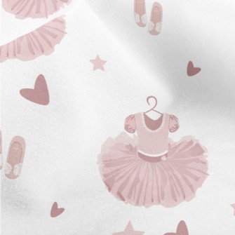 Ballet Clothes And Shoes Micro Fleece
