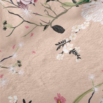 Sweet Daisy Bird Minky