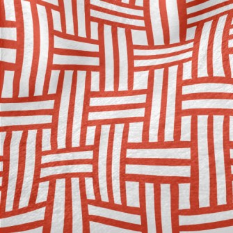 Rectangular Weave Minky