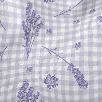 Classic Plaid Lavender Minky