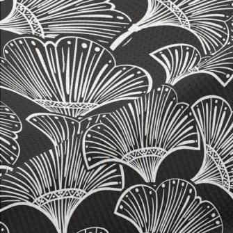 Simple Lines Flowers Piqué