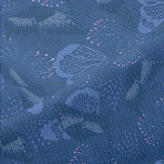 Blue Tears Butterfly Piqué