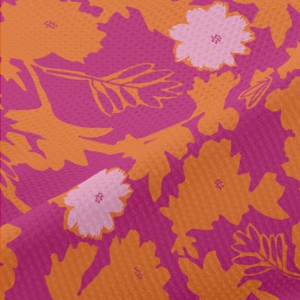 Art Graffiti Flowers Piqué