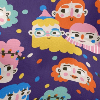 Gorgeous Cartoon Big Head Lightweight Performance Linen