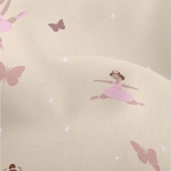 Spinning Jumping Ballet Girl Lightweight Performance Linen