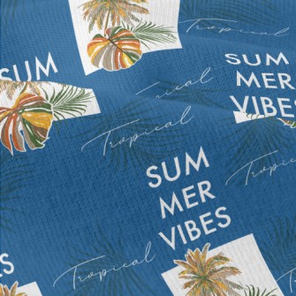 Tropical Rainforest Leaves Modern Jersey