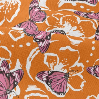 Bright Flowers And Pink Butter Modern Jersey