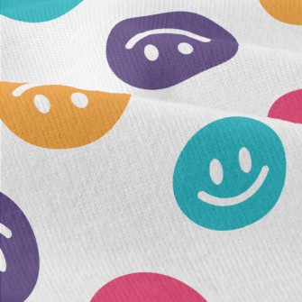 Colorful Upside Down Smiley Fa Modern Jersey