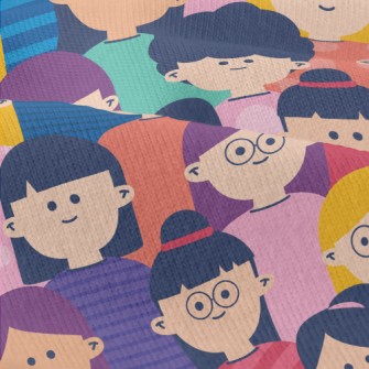 Cute Cartoon Characters Modern Jersey
