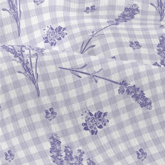 Classic Plaid Lavender Modern Jersey