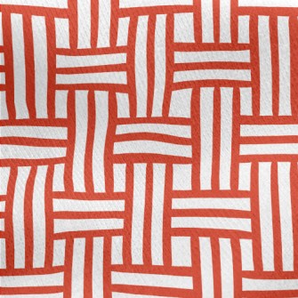 Rectangular Weave Jersey Backed Fleece
