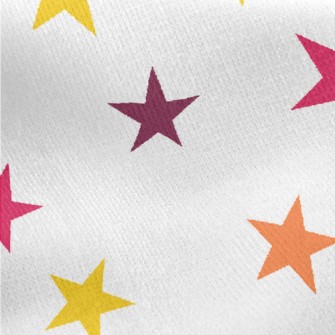 A Sky Full Of Colorful Stars Jersey Backed Fleece